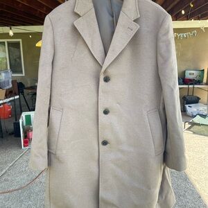 Michael Kors Men's Beige Trench Coat 42S